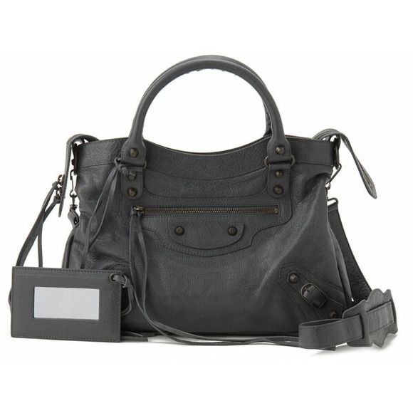 Balenciaga Classic Town Handbag Gris Tarmac - Picture 1 of 3